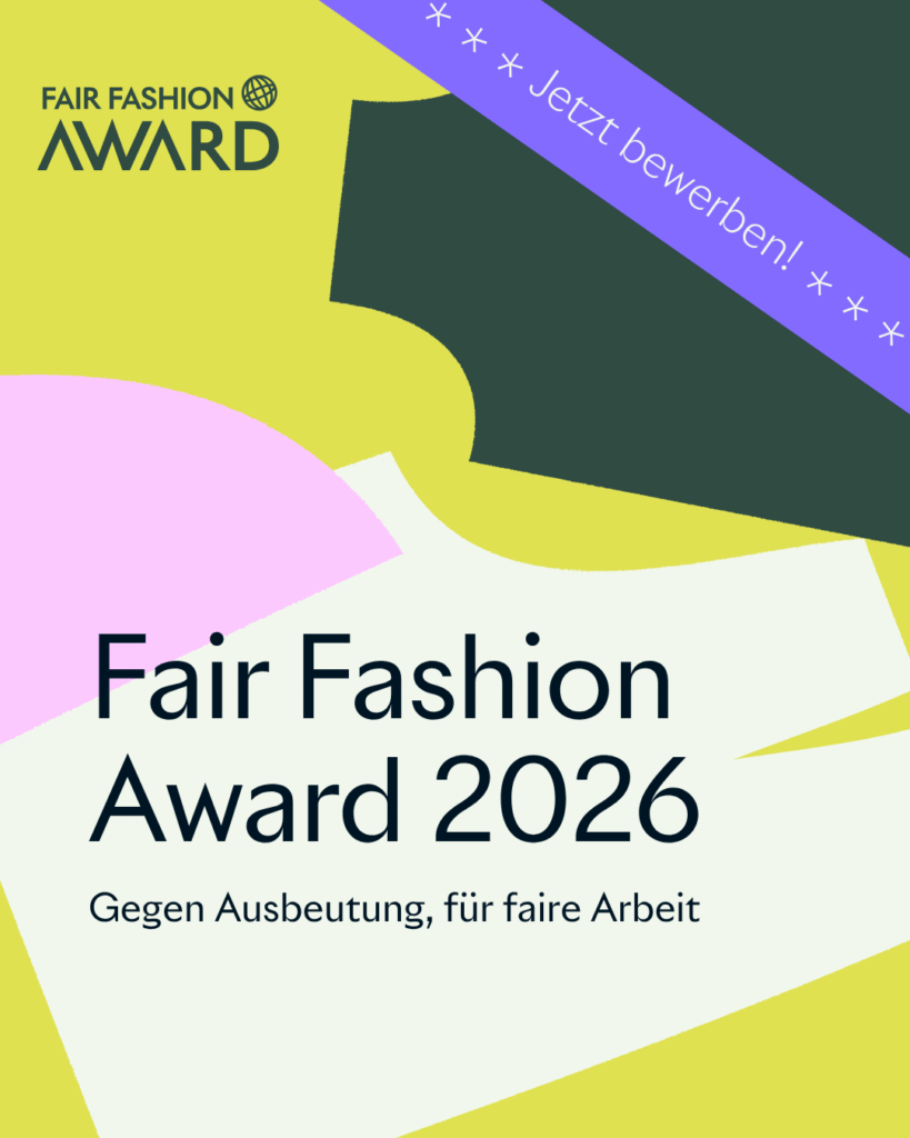 Die Bewerbungsphase für den Fair Fashion Award 2025 ist eröffnet – und damit fällt der Startschuss für die zweite Ausgabe der Schweizer Auszeichnung für soziale und ökologische Verantwortung in der Textilindustrie.