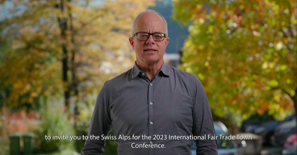 La 16e Conférence internationale des Fair Trade Towns se tiendra pour la première fois en Suisse en 2023. L’événement aura lieu du 22 au 24 septembre à Glaris Nord, première Fair Trade Town de Suisse.